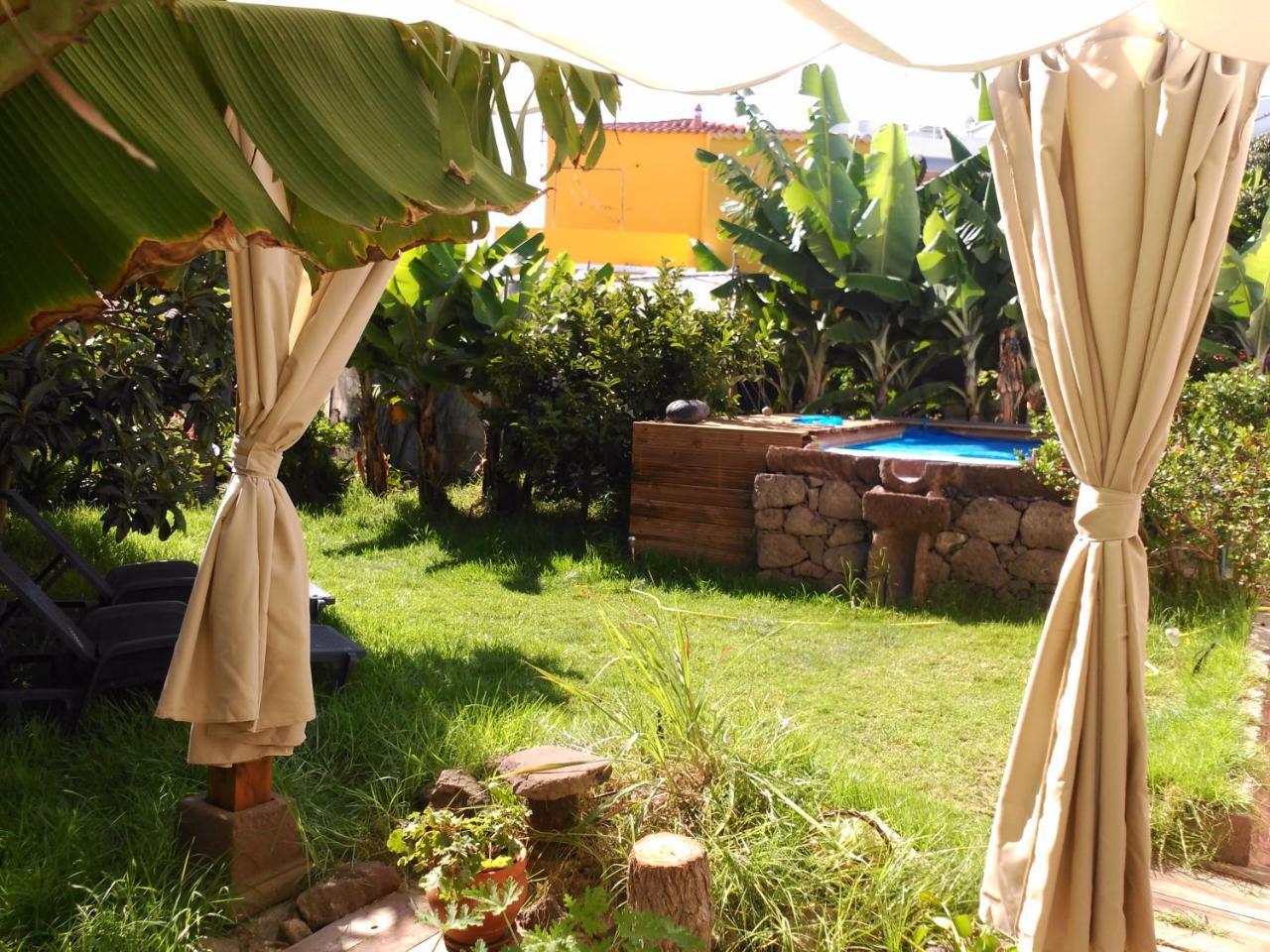 Villa Canaria Piscina Jacuzzi Jardin Santa Maria de Guia de Gran Canaria Εξωτερικό φωτογραφία
