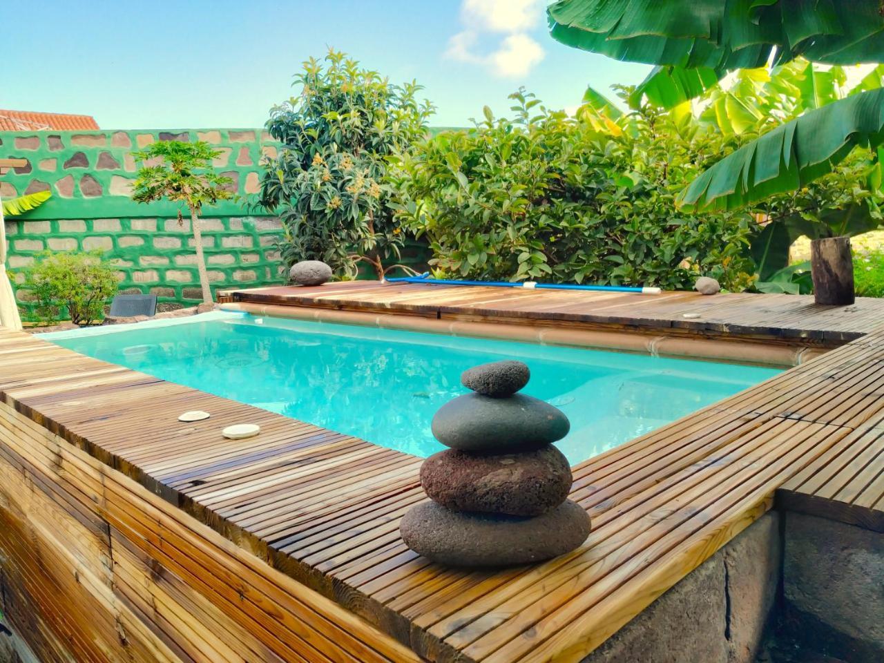 Villa Canaria Piscina Jacuzzi Jardin Santa Maria de Guia de Gran Canaria Εξωτερικό φωτογραφία